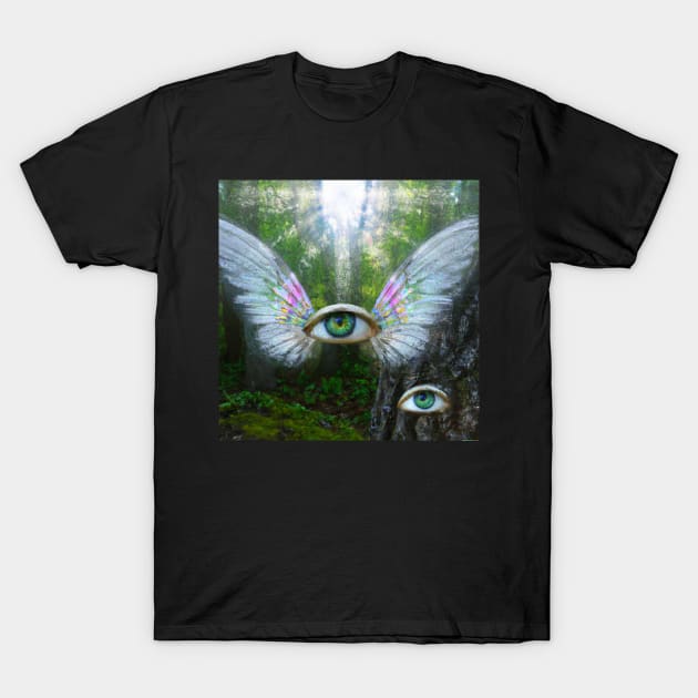 Dreamcore Eye with wings - Angel - Weirdcore dreamcore design T-Shirt by Random Generic Shirts